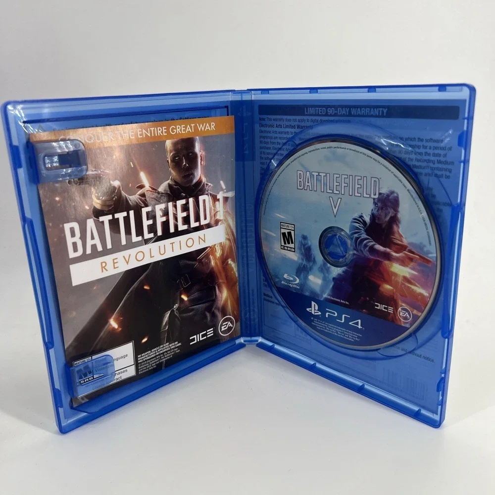 Battlefield 5 V - Sony PlayStation 4 PS4 - Mint Disc